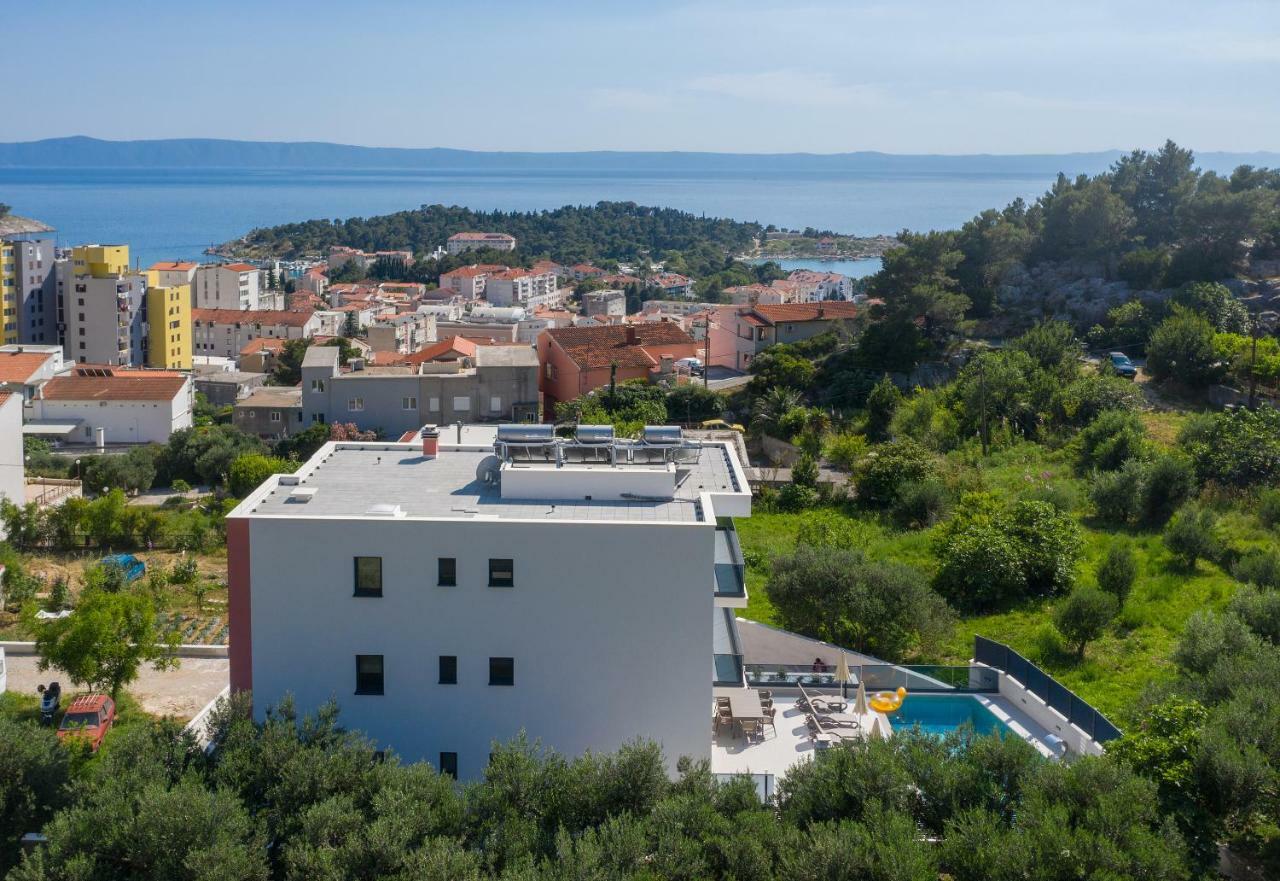 Villa Vid Apartments - Makarska Exklusiv ภายนอก รูปภาพ